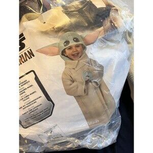 Star Wars Grogu Mandalorian Child Baby Yoda Toddler Halloween Costume Xtra Small